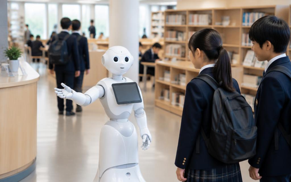校園接待引導機器人